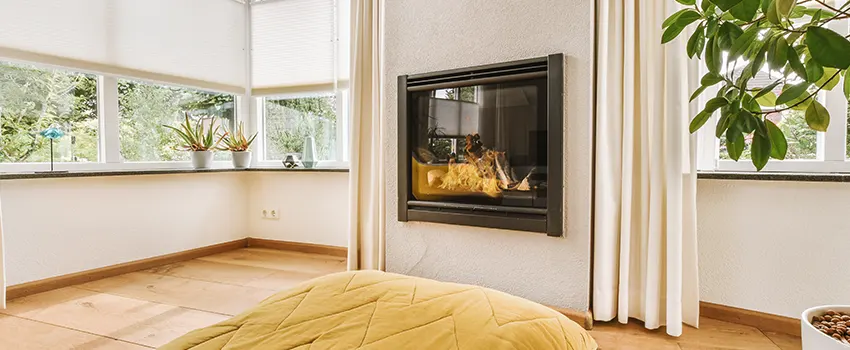 Residential Fireplace Ceramic Glass Installation in Huntersville, NC
