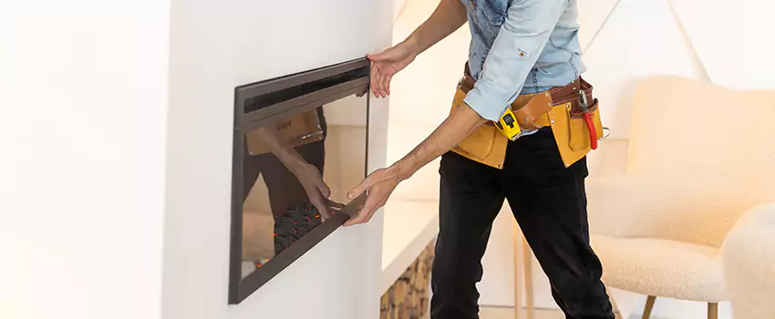 Metal Fireplace Installation in Huntersville, North Carolina