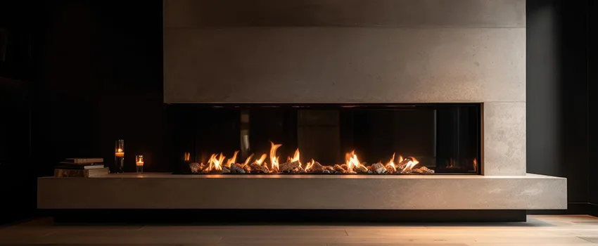 Gas Fireplace Ember Bed Design Services in Huntersville, North Carolina