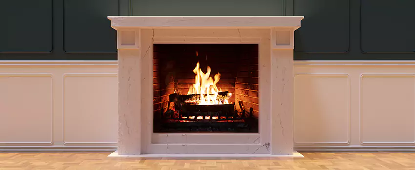 Open Flame Wood-Burning Fireplace Installation Services in Huntersville, North Carolina