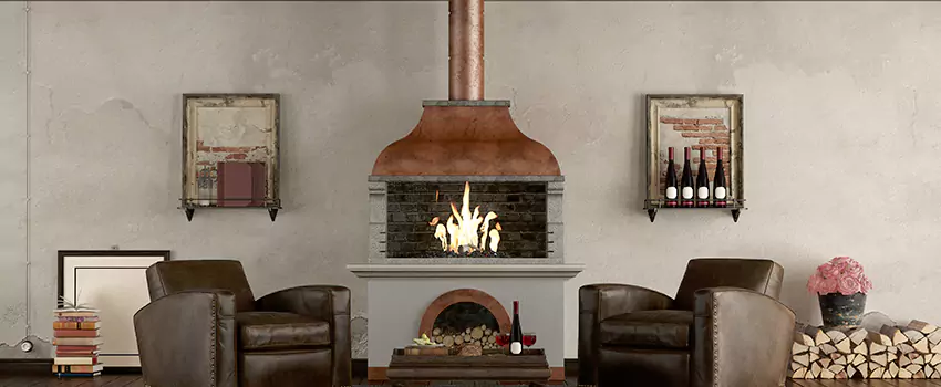 Thelin Hearth Products Providence Pellet Insert Fireplace Installation in Huntersville, NC