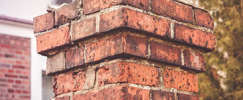 Cracked Chimney Bricks Repair Cost in Huntersville, North Carolina