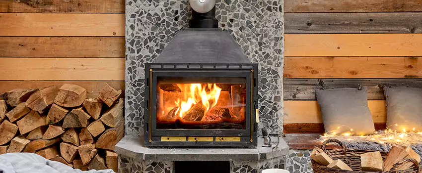 Outdoor Morso Fireplace Broken Screen Replacement in Huntersville, NC